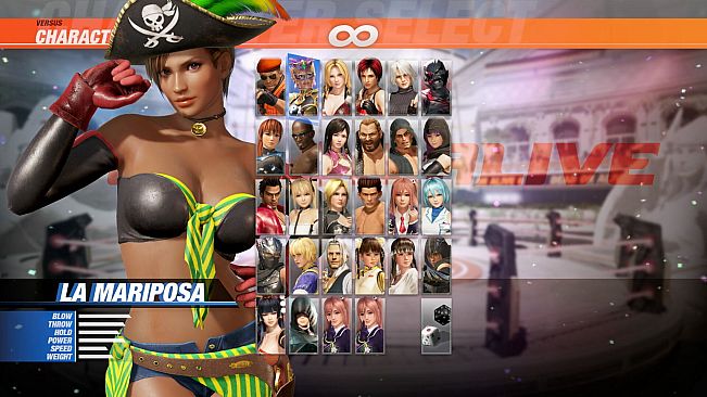 Pirates of the 7 Seas Costume Vol.1 - La Mariposa