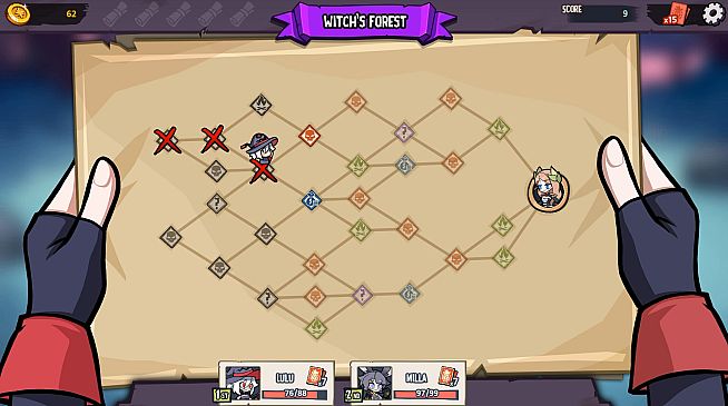 Witch and Council : The Card