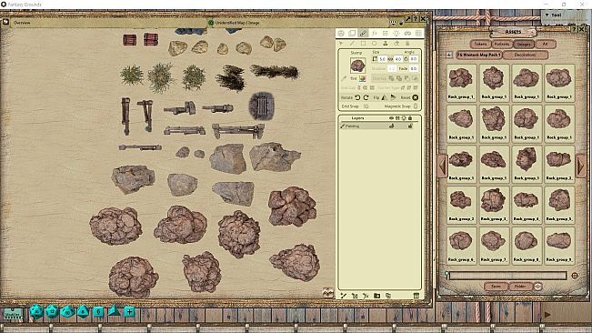 Fantasy Grounds - FG Western Map Pack