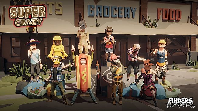 Finders Reapers - Super Crazy Character Pack