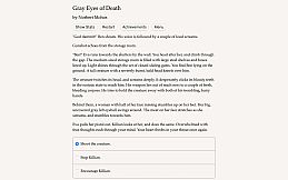 Gray Eyes of Death