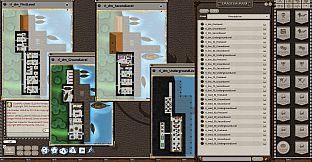 Fantasy Grounds - 0one's Colorprints #2: Riverside Inn (Map Pack)