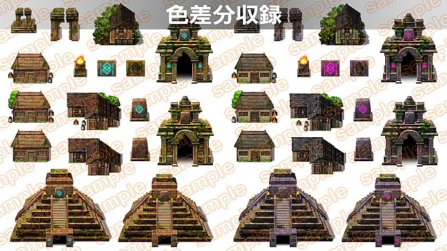 Single-picture map collection of materials3
