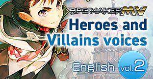 RPG Maker MV - Heroes and Villains voices 【English】vol.2