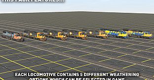 Trainz 2022 DLC - VR C Locomotive - NRC / Silverton Pack