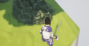 SurrounDead Poly ‌Japan Sakura Curved Sword