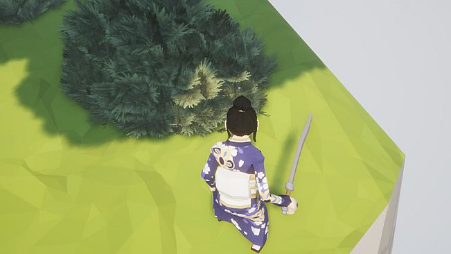 SurrounDead Poly ‌Japan Sakura Curved Sword