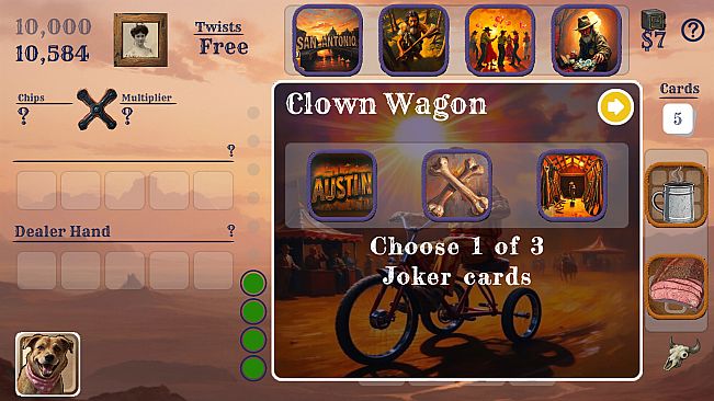 Texas Twist Poker 3 Bandit's Run