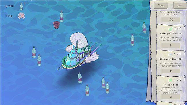 Ocean Cleaner Idle