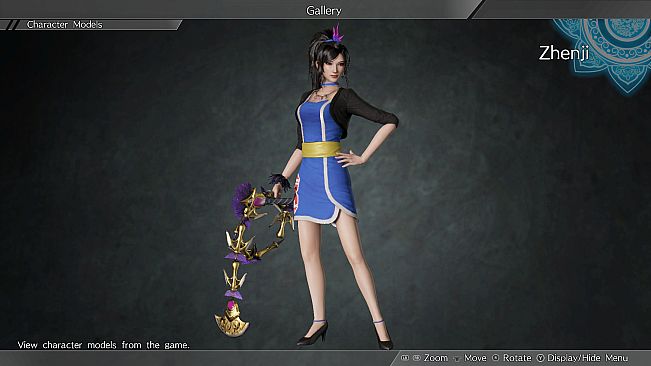 DYNASTY WARRIORS 9: Zhenji "Race Queen Costume" / 甄姫「レースクイーン風コスチューム」