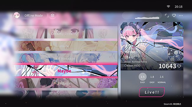 Live Rise!!: 4K Fever - Official Beatmaps Pack