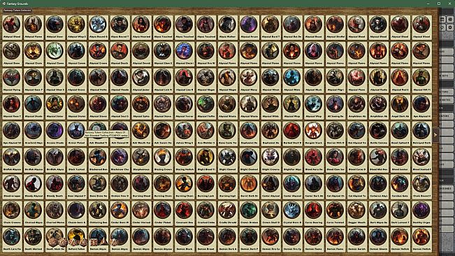 Fantasy Grounds - Fantasy Token Collection - Abyss 01