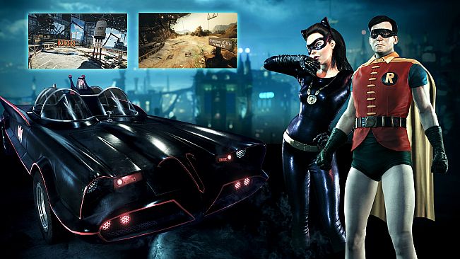 Batman: Arkham Knight - Batman Classic TV Series Batmobile Pack
