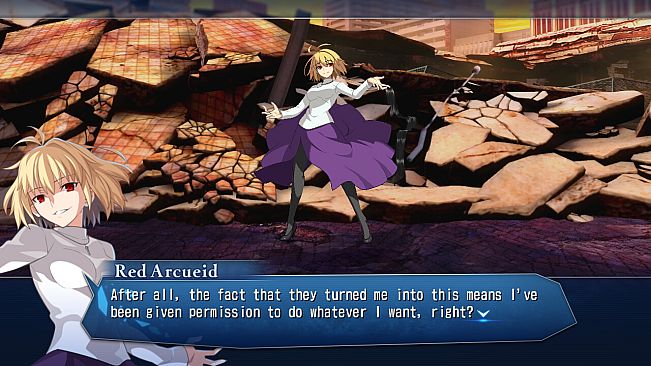 MELTY BLOOD: TYPE LUMINA - Round Announcements - 13 Character Set