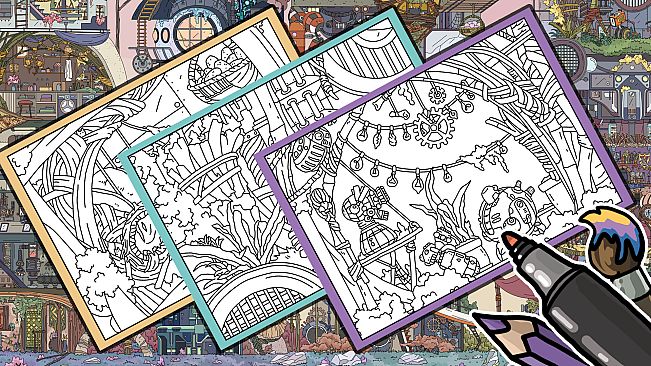 FIND KITTENS 6: After us - Coloring Book
