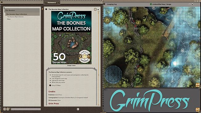 Fantasy Grounds - Map Collection - The Boonies