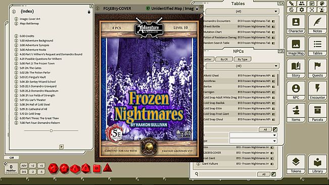 Fantasy Grounds - B13: Frozen Nightmares (5E)