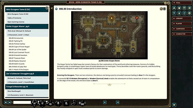 Fantasy Grounds - Mini-Dungeon Tome II (5th Edition)