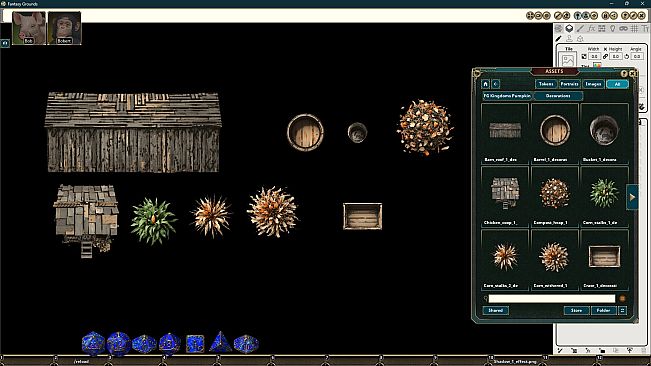 Fantasy Grounds - FG Kingdoms Pumpkin Patch Map Pack