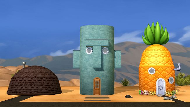 The Sims 4 SpongeBob’s House Kit