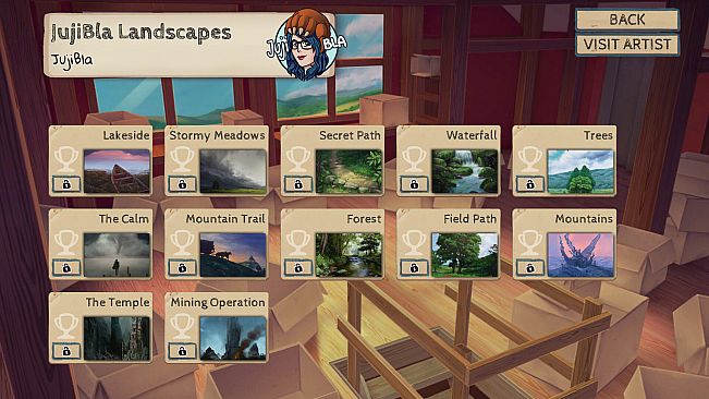 DACHstudio Puzzle Box - JujiBla Landscapes