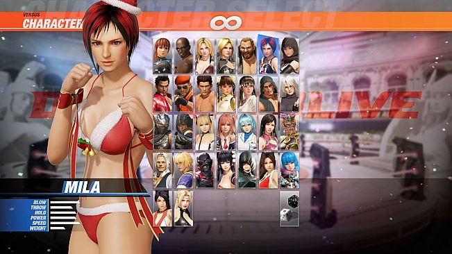 DOA6 Santa Bikini Set