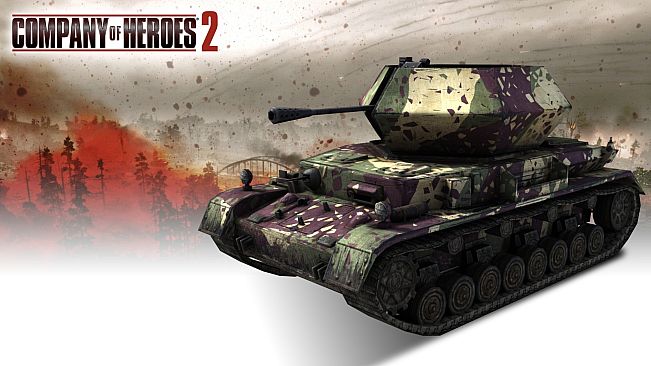 COH 2 - German Skin: (M) Three Color Ambush Pattern