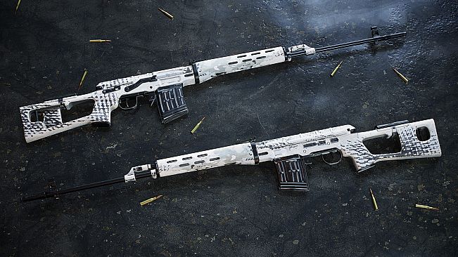Insurgency: Sandstorm - Whiteout Weapon Skin Set