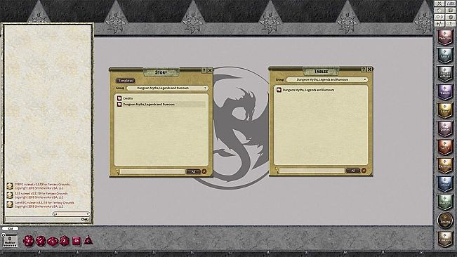 Fantasy Grounds - Rumours, Notes and Books Collection