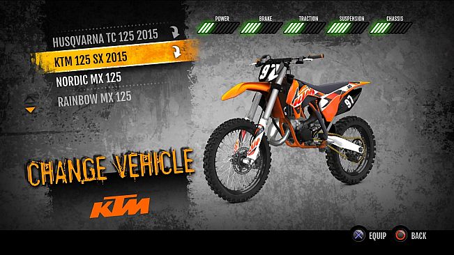 MX vs. ATV Supercross Encore - 2015 KTM 125 SX