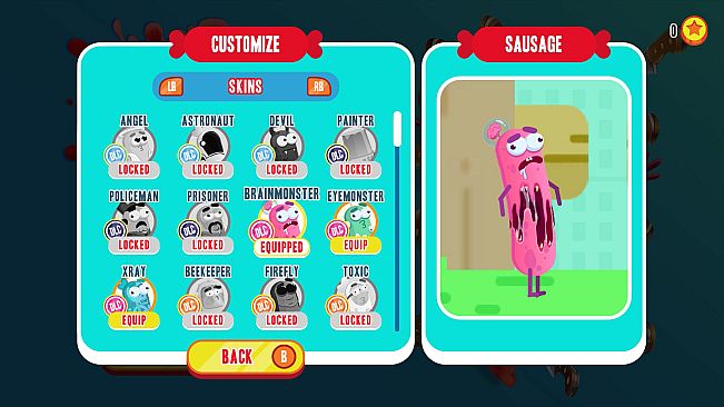 Run Sausage Run: Eyes, Brains and Bones