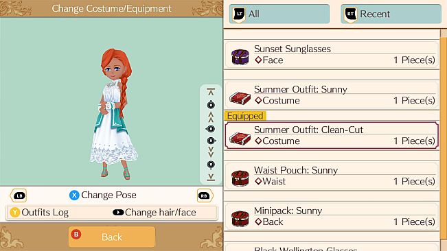 Summer Wear Set - WorldNeverland - Daily Life in the Elnea Kingdom