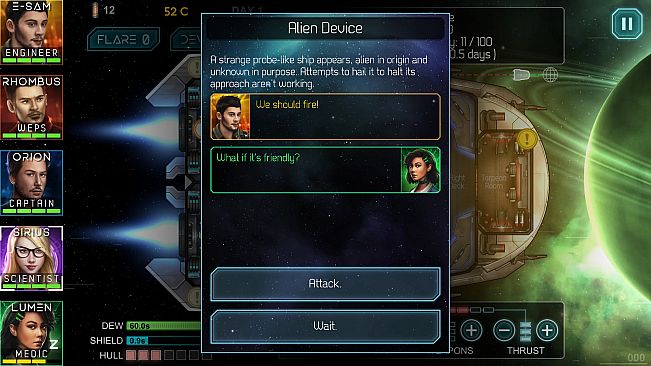 Heliconian - Starship Crew Control