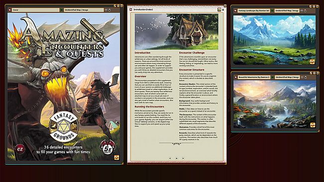 Fantasy Grounds - Amazing Encounters & Quests