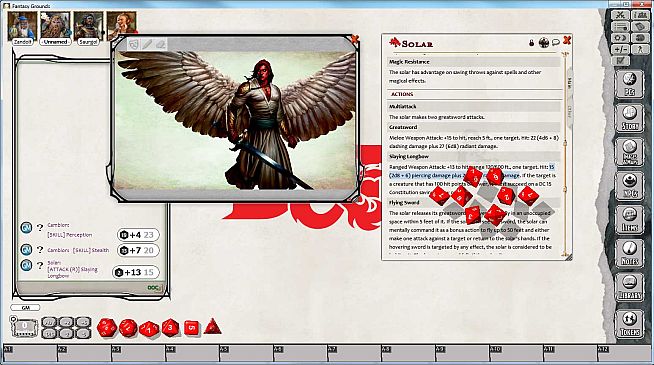 Fantasy Grounds - D&D Monster Pack - Celestials & Fiends