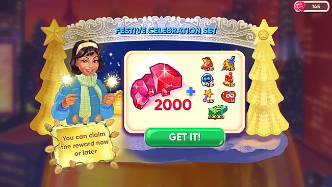 Cafe Dash: Cooking, Diner Game - Festive Celebration Set