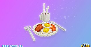 Color a Cube - Food Pack #1