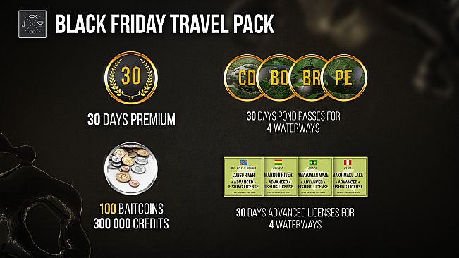 Fishing Planet: Black Friday Travel Pack