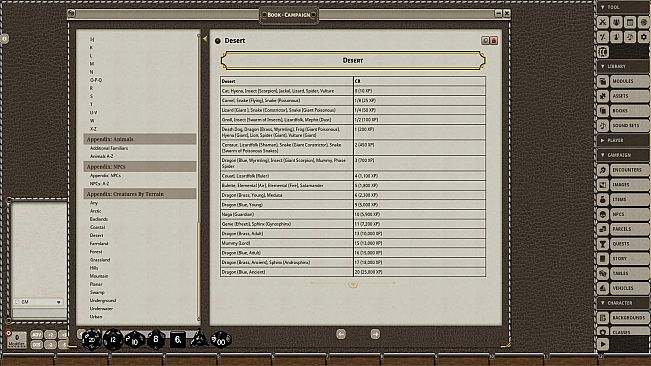 Fantasy Grounds - Tales of the Valiant Monster Vault