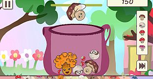 Sweet Home Drawing - Background - Land of Mushrooms