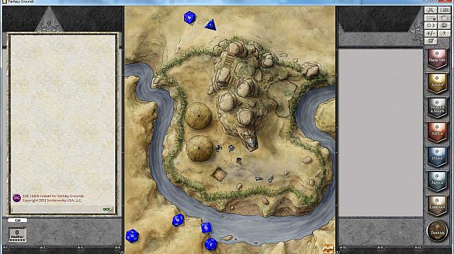 Fantasy Grounds - Rite Publishing Fantastic Maps - Lairs Pack
