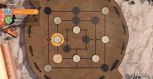 3in1 Game Collection: Backgammon + Checkers + Mills