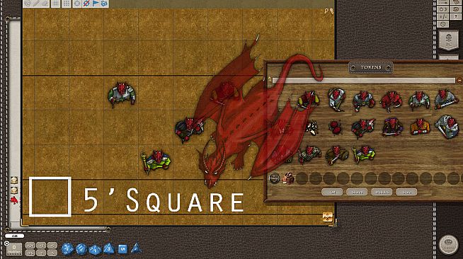 Fantasy Grounds - Red Dragons (Token Pack)