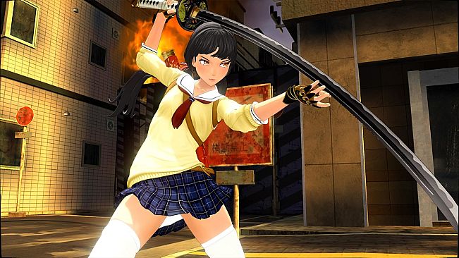 OneeChanbara ORIGIN - Exclusive Saki Costume: Saki's Uniform Casual Off-White