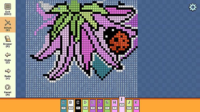 Pixel Cross Stitch - Simple Nature Pack 3