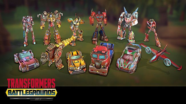 TRANSFORMERS: BATTLEGROUNDS - Battle Autobot Skin Pack