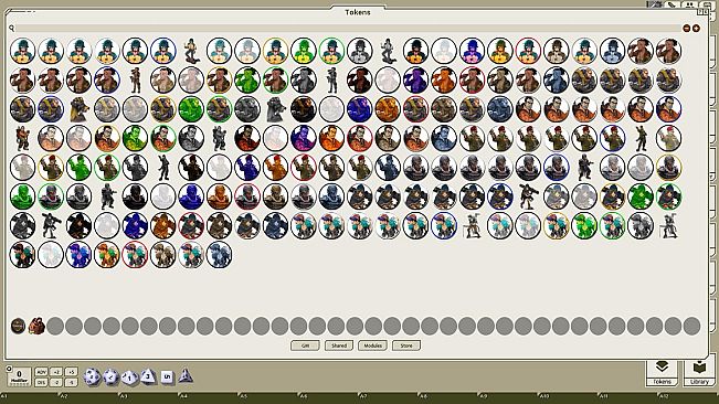 Fantasy Grounds - Moderns, Volume 9 (Token Pack)