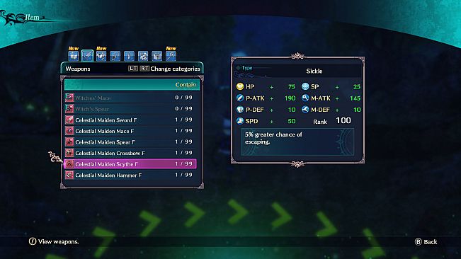 Dragon Star Varnir Powerful Weapon Set