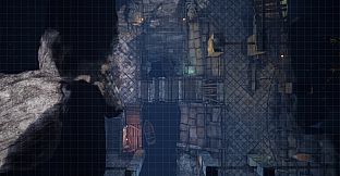 RPGScenery - Cave City Entrance