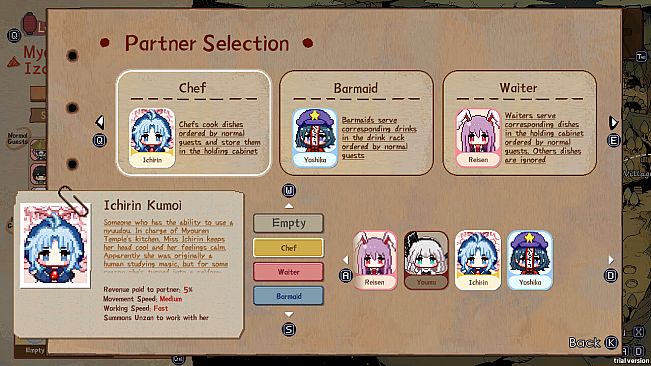 Touhou Mystia's Izakaya DLC3 Pack - Myouren Temple & Divine Spirit Mausoleum